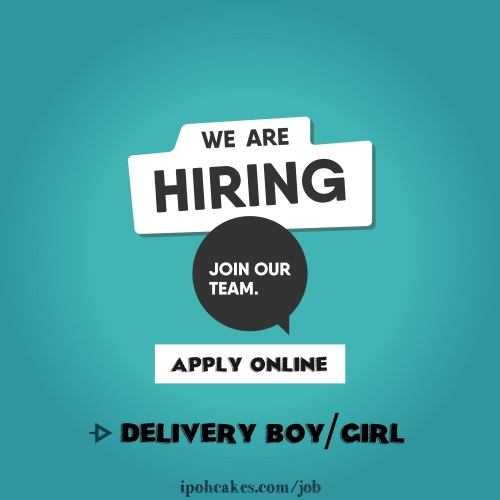 Job Vacancy Ipoh Cakes