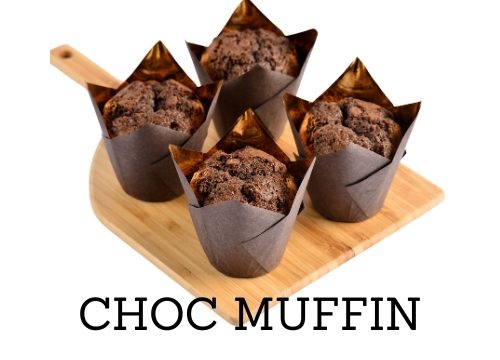 1pc Double Choc Chip Muffin +RM6.50