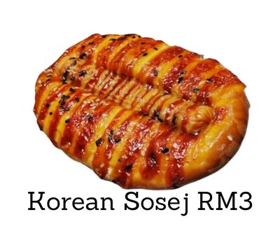 Korean Sosej Bun +RM3.00
