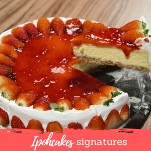 Strawberry Cheese Cake 9"