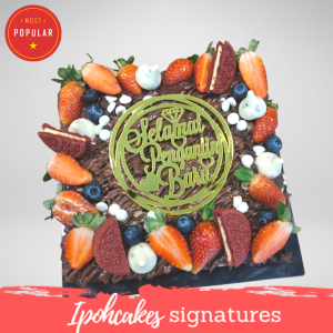 Premium Brownies 8" with Topper