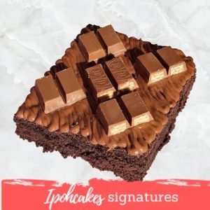 Slice Brownies - Nutella Kit Kat 4"