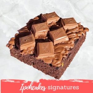 Slice Brownies - Nutella Cadbury 4"