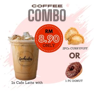 Cafe Latte Pastry Combo