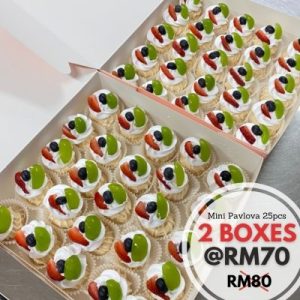 2 BOX Bitesize Pavlova (25pcs x 2)