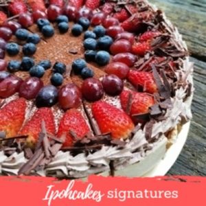 Chocolate Pavlova 10"