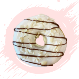 Donuts : White Almond