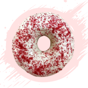 Donuts : White Chocolate Red Velvet Crumbs