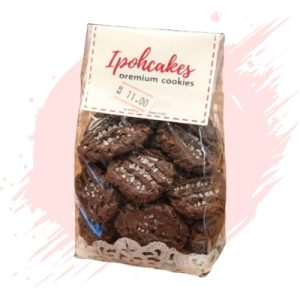 Double Chocolate Seasalt Cookies