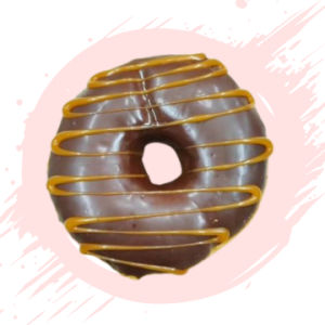 Donuts : Dark Chocolate Glaze & Salted Caramel