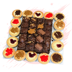 Mix Cheese Tart + Brownies