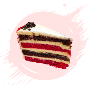 Slice Cake - Chocolate Red Velvet
