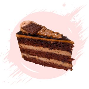 Slice Cake - Cadbury Nutella Choc