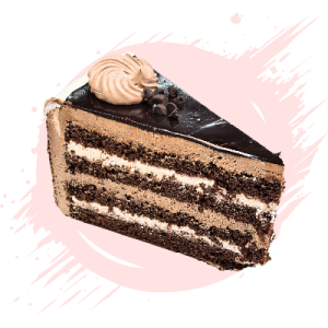 Slice Cake - Chocolate Indulgence