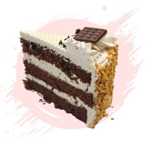 Slice Cake - Peanut Coffee