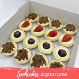 Mix CheeseTart Nutella & Berries (16pcs)