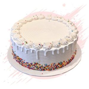 Rain bow Cake 9"