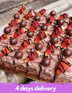 Mixed Topping Chocolate 8" Sheet