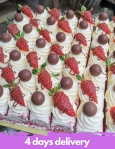 Mix Topping Red Velvet 8" Sheet
