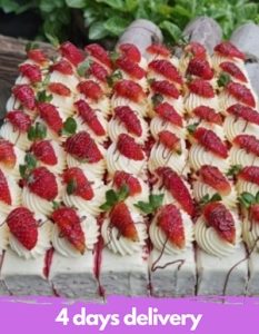 Strawberry Red Velvet Sheet 10"