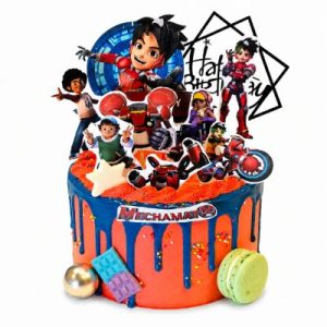 Mechamato Theme Cake